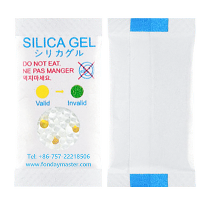 Silica Gel Desiccant-Pharmaceutical Standard-Fuse-type Desiccant with Clear Sealed Back